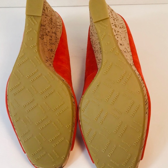 Dune London
Orange Suede Charlotte Slide Wedge - Picture 5 of 5